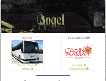 Tablet Screenshot of angeltour.com